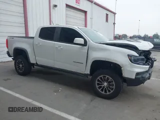 2021 Chevrolet Colorado 4WD ZR2 with VIN 1GCGTEEN4M1231586, listed as a IAAI auction lot 42488720 with 64,291 mi miles and . Bid and sale history available at DreamBid. Image 1.