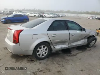 2005 Cadillac CTS with VIN 1G6DP567750114408, listed as a Copart auction lot 82929484 with 145,725 mi miles and Salvage Title. Bid and sale history available at carsss.com. Image 3.