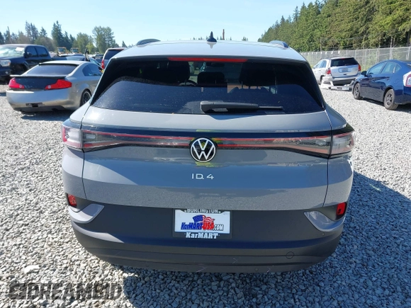 2021 Volkswagen ID.4 Pro S z VIN WVGTMPE20MP058882, wystawiony jako IAAI lot #42317440 z przebiegiem 64 473 mil mil oraz . Historia ofert i sprzedaży dostępna na DreamBid. Obrazek 16.