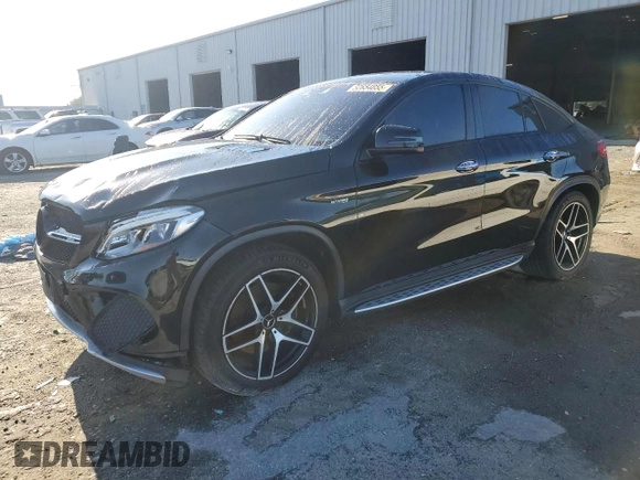 2017 Mercedes-Benz GLE 43 AMG z VIN 4JGED6EB9HA069570, wystawiony jako Copart lot #52854855 z przebiegiem 131 475 mil mil oraz Szkoda całkowita • Salvage title. Historia ofert i sprzedaży dostępna na DreamBid. Obrazek 1.