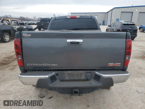 2012 GMC Canyon SLE1 with VIN 1GTH6MFE8C8134613, listed as a Copart auction lot 45492875 with Not Provided miles and Salvage Title. Bid and sale history available at carsss.com. Image 6.