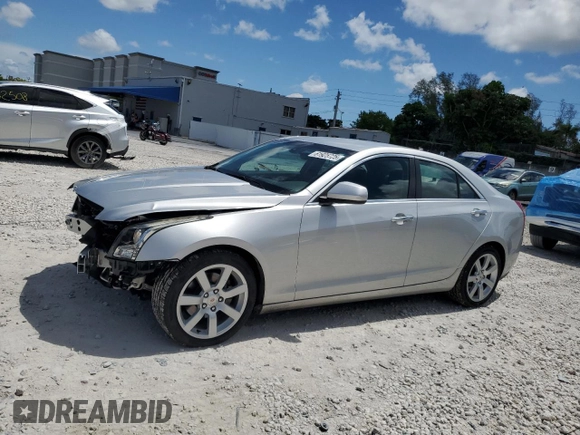 2014 Cadillac ATS Standard RWD with VIN 1G6AA5RA3E0175573, listed as a Copart auction lot 61925725 with 19,933 mi miles and Salvage title. Bid and sale history available at DreamBid. Image 1.