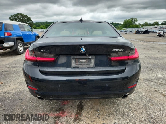 2020 BMW 3 Series 330i xDrive with VIN 3MW5R7J05L8B25148, listed as a Copart auction lot 64820425 with 110,833 mi miles and Non repairable. Bid and sale history available at DreamBid. Image 6.