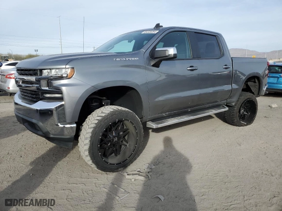 2019 Chevrolet Silverado 1500 LT with VIN 3GCPWCEK1KG234624, listed as a Copart auction lot 84559264 with 61,021 mi miles and Salvage Title. Bid and sale history available at carsss.com. Image 1.