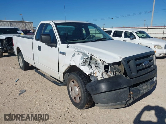 2005 Ford F-150 XL with VIN 1FTPF125X5NA45274, listed as a IAAI auction lot 41460295 with 54,579 mi miles. Bid and sale history available at carsss.com. Image 1.