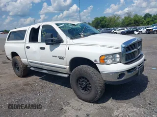 2005 Dodge 2500 SLT with VIN 3D7KS28C85G861920, listed as a IAAI auction lot 42660212 with 305,796 mi miles and . Bid and sale history available at DreamBid. Image 1.