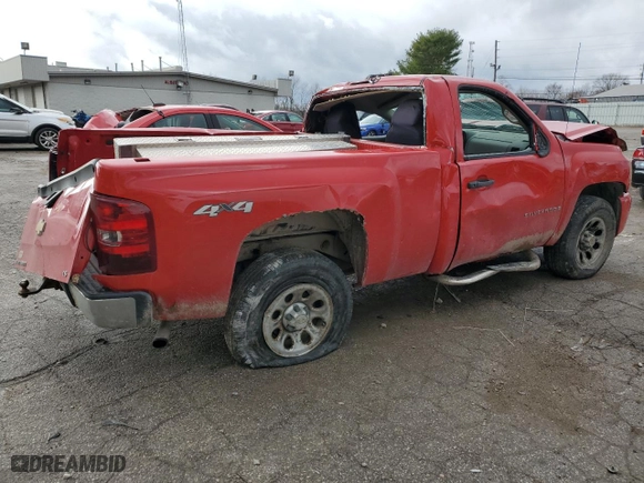 2008 Chevrolet Silverado 1500 Work Truck with VIN 1GCEK14X88Z266824, listed as a Copart auction lot 83658604 with 0 mi miles and Salvage Title. Bid and sale history available at carsss.com. Image 3.
