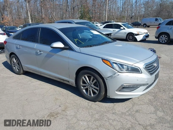 2015 Hyundai Sonata SE z VIN 5NPE24AF0FH161034, wystawiony jako IAAI lot #41640925 z przebiegiem 223 268 mil mil oraz . Historia ofert i sprzedaży dostępna na DreamBid. Obrazek 1.