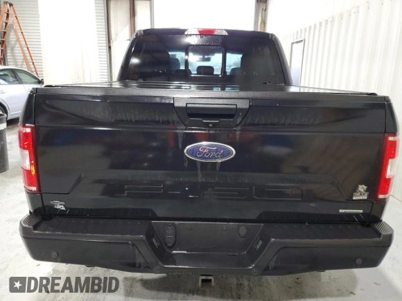2020 Ford F-150 XL with VIN 1FTEW1CP9LFA53929, listed as a Copart auction lot 55599995 with 142,338 mi miles and Clean title. Bid and sale history available at DreamBid. Image 6.