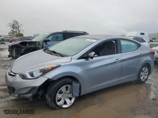 2016 Hyundai Elantra SE with VIN 5NPDH4AE7GH662943, listed as a Copart auction lot 51530675 with 87,573 mi miles and Salvage Title. Bid and sale history available at carsss.com. Image 1.