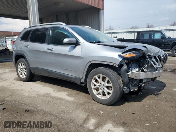 2015 Jeep Cherokee North with VIN 1C4PJMCS4FW557760, listed as a Copart auction lot 50833845 with 98,098 mi miles and Salvage Title. Bid and sale history available at carsss.com. Image 4.