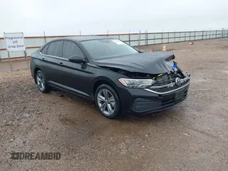 2023 Volkswagen Jetta SE with VIN 3VW7M7BU9PM013345, listed as a IAAI auction lot 42203990 with 15,859 mi miles and . Bid and sale history available at DreamBid. Image 1.
