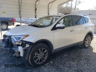 2017 Toyota RAV4 Limited with VIN JTMYFREV2HJ721288, listed as a Copart auction lot 45283605 with 51,910 mi miles and Salvage Title. Bid and sale history available at DreamBid. Image 1.