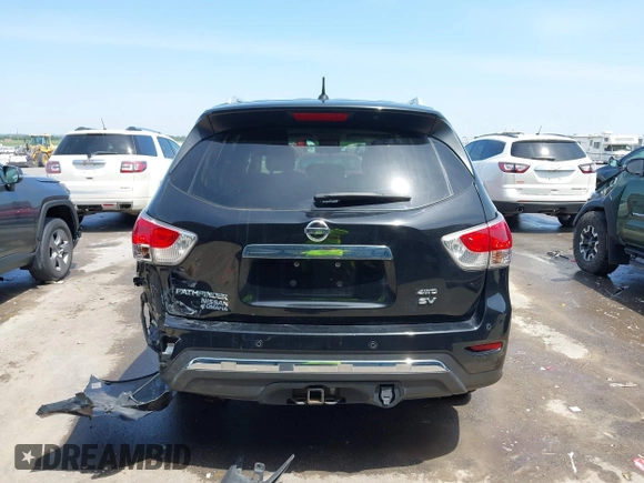 2016 Nissan Pathfinder Platinum with VIN 5N1AR2MM3GC610255, listed as a IAAI auction lot 42431509 with 118,167 mi miles and . Bid and sale history available at DreamBid. Image 16.