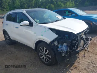 2017 Kia Sportage EX with VIN KNDPNCAC2H7224674, listed as a IAAI auction lot 42395215 with 95,695 mi miles and . Bid and sale history available at DreamBid. Image 1.
