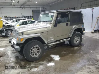 2005 Jeep Wrangler SE with VIN 1J4FA29S25P360452, listed as a Copart auction lot 86361184 with 137,829 mi miles and Salvage Title. Bid and sale history available at carsss.com. Image 1.