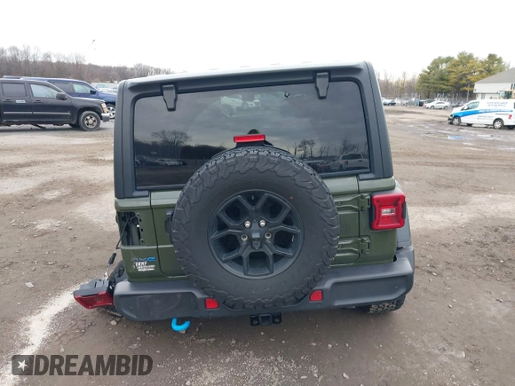 2024 Jeep Wrangler Willys z VIN 1C4RJXN64RW163089, wystawiony jako IAAI lot #41145274 z przebiegiem 31 869 mil mil oraz . Historia ofert i sprzedaży dostępna na DreamBid. Obrazek 16.