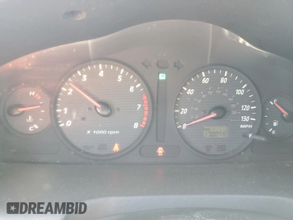 2002 Hyundai Santa Fe GLS with VIN KM8SC13D42U188047, listed as a Copart auction lot 55060015 with 170,066 mi miles and Salvage Title. Bid and sale history available at carsss.com. Image 9.