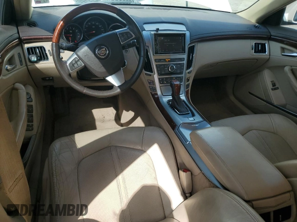 2011 Cadillac CTS Premium with VIN 1G6DS5ED2B0166031, listed as a Copart auction lot 63663675 with 158,709 mi miles and Salvage title. Bid and sale history available at DreamBid. Image 8.