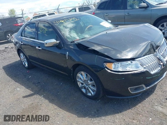 2012 Lincoln MKZ with VIN 3LNHL2JC5CR829208, listed as a IAAI auction lot 41907815 with 165,000 mi miles. Bid and sale history available at carsss.com. Image 1.