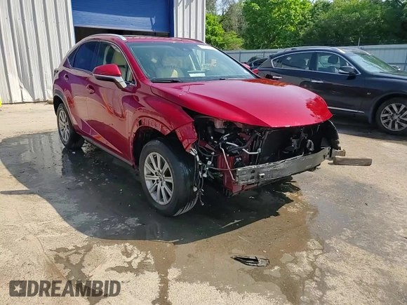 2019 Lexus NX 300 with VIN JTJBARBZ9K2217234, listed as a Copart auction lot 61817155 with 45,422 mi miles and Salvage title. Bid and sale history available at DreamBid. Image 15.