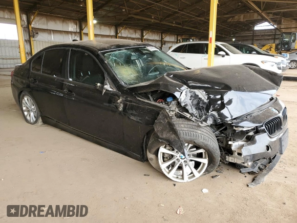 2018 BMW 3 Series 320i with VIN WBA8E1G50JNU92994, listed as a Copart auction lot 51481005 with 85,222 mi miles and Salvage Title. Bid and sale history available at carsss.com. Image 4.