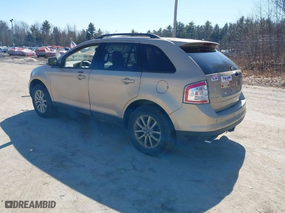 2007 Ford Edge SEL with VIN 2FMDK48CX7BB41020, listed as a IAAI auction lot 41831627 with 197,209 mi miles. Bid and sale history available at carsss.com. Image 3.