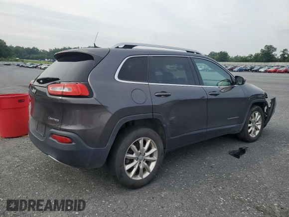 2016 Jeep Cherokee Limited z VIN 1C4PJMDB9GW221327, wystawiony jako Copart lot #64453335 z przebiegiem 139 143 mil mil oraz Szkoda całkowita • Salvage title. Historia ofert i sprzedaży dostępna na DreamBid. Obrazek 3.