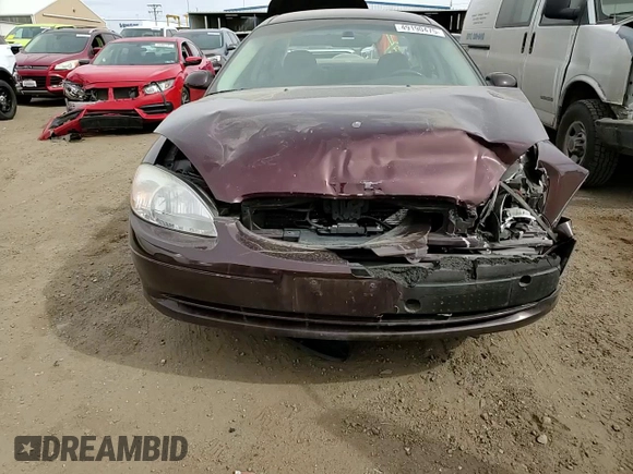 2001 Ford Taurus SES with VIN 1FAFP55S61G184193, listed as a Copart auction lot 49190475 with 129,415 mi miles and Salvage Title. Bid and sale history available at DreamBid. Image 11.