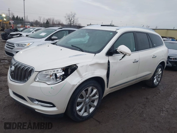 2013 Buick Enclave Leather with VIN 5GAKRCKDXDJ257393, listed as a IAAI auction lot 41184788 with 153,580 mi miles. Bid and sale history available at carsss.com. Image 17.