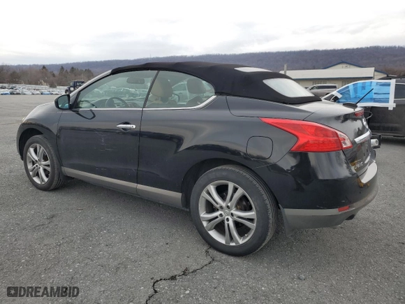 2011 Nissan Murano CrossCabriolet with VIN JN8AZ1FY4BW001864, listed as a Copart auction lot 47213255 with 100,112 mi miles and Clean Title. Bid and sale history available at carsss.com. Image 2.