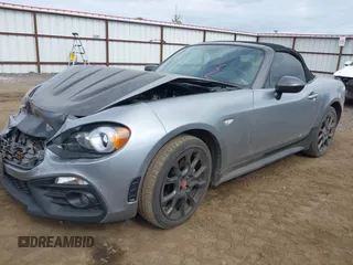 2017 FIAT 124 Spider Classica with VIN JC1NFAEK7H0125106, listed as a IAAI auction lot 42387215 with 36,334 mi miles and . Bid and sale history available at DreamBid. Image 16.