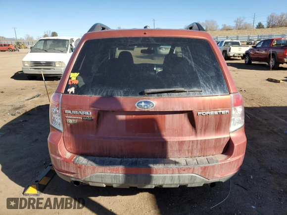 2011 Subaru Forester 2.5X Premium with VIN JF2SHBDC1BH733293, listed as a Copart auction lot 47758355 with 66,446 mi miles and Salvage Title. Bid and sale history available at carsss.com. Image 6.