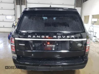 2018 Land Rover Range Rover with VIN DPSMN181349, listed as a Copart auction lot 65976914 with 63,879 mi miles and Salvage Title. Bid and sale history available at DreamBid. Image 6.