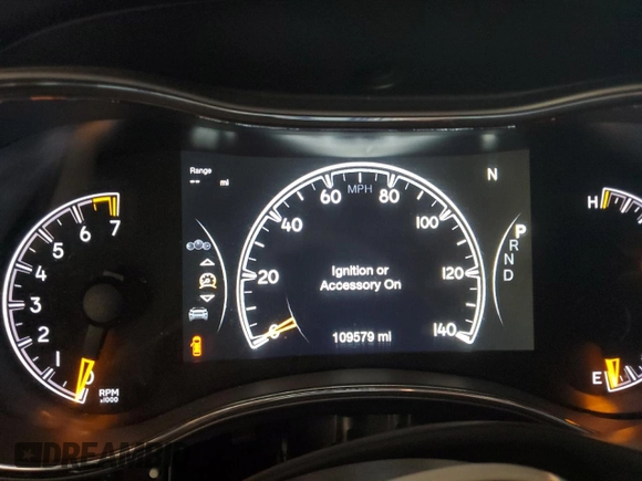 2019 Jeep Grand Cherokee Limited with VIN 1C4RJEBG1KC580324, listed as a Copart auction lot 56604845 with 109,579 mi miles and Salvage title. Bid and sale history available at DreamBid. Image 9.