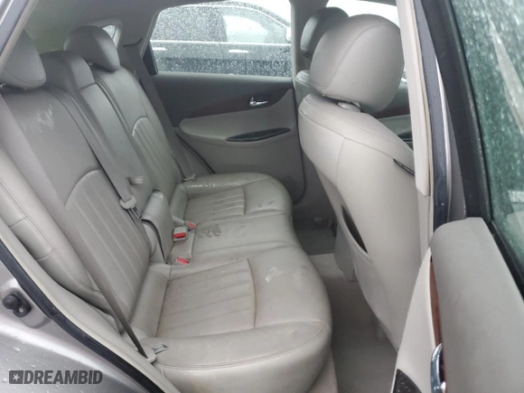 2008 Infiniti EX35 Journey with VIN JNKAJ09E38M306726, listed as a Copart auction lot 43351565 with 132,529 mi miles and Salvage Title. Bid and sale history available at carsss.com. Image 11.
