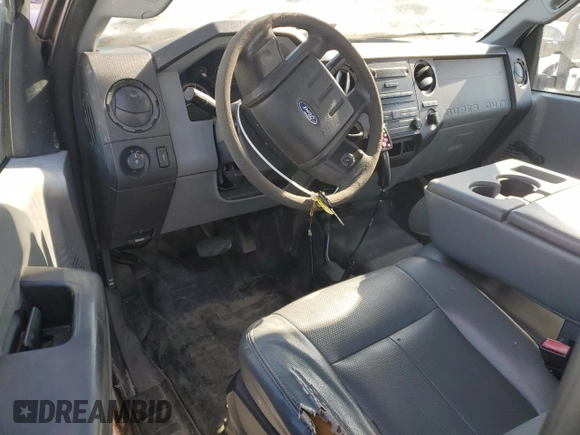 2012 Ford F-350 XL with VIN 1FTRF3B68CEC11009, listed as a Copart auction lot 45028485 with 77,350 mi miles and Clean Title. Bid and sale history available at DreamBid. Image 8.
