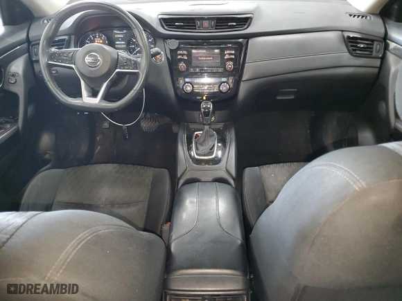 2017 Nissan Rogue SV with VIN 5N1AT2MV0HC897078, listed as a Copart auction lot 51037205 with 154,338 mi miles and Salvage Title. Bid and sale history available at carsss.com. Image 8.