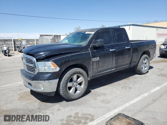 2014 Ram 1500 Big Horn z VIN 1C6RR7GG8ES133911, wystawiony jako Copart lot #54005445 z przebiegiem 128 965 mil mil oraz Szkoda całkowita • Salvage title. Historia ofert i sprzedaży dostępna na DreamBid. Obrazek 1.