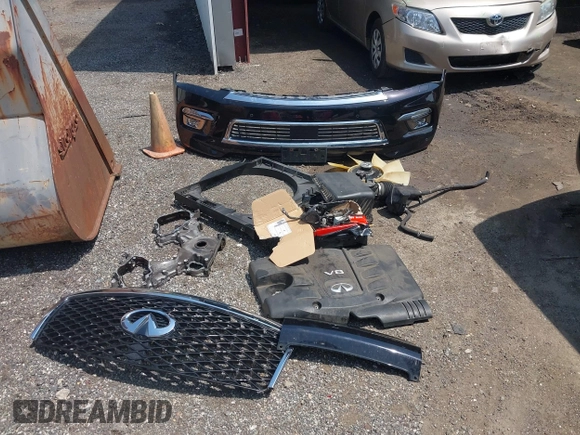 2015 Infiniti QX80 with VIN JN8AZ2NE5F9082021, listed as a IAAI auction lot 42257172 with 205,114 mi miles and . Bid and sale history available at DreamBid. Image 12.