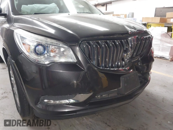 2015 Buick Enclave Leather with VIN 5GAKVBKD0FJ317593, listed as a IAAI auction lot 41510185 with 124,647 mi miles and . Bid and sale history available at carsss.com. Image 6.