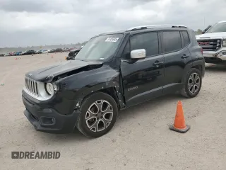 2015 Jeep Renegade Limited with VIN ZACCJADT8FPB23276, listed as a Copart auction lot 51485935 with 160,588 mi miles and Salvage Title. Bid and sale history available at DreamBid. Image 1.