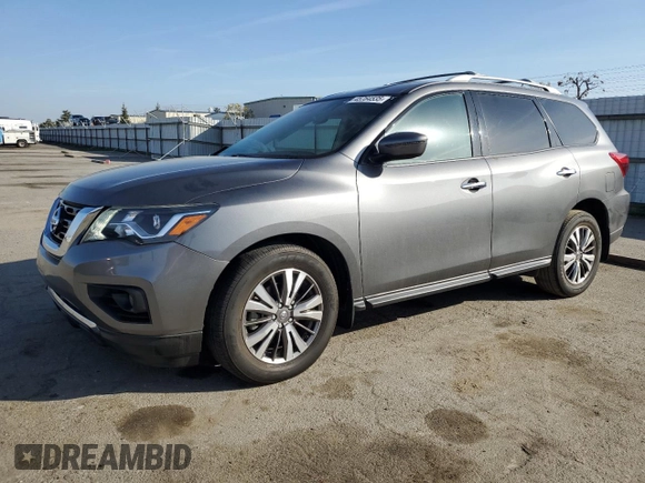 2018 Nissan Pathfinder SL with VIN 5N1DR2MN1JC674713, listed as a Copart auction lot 45764535 with 88,010 mi miles and Salvage Title. Bid and sale history available at carsss.com. Image 1.