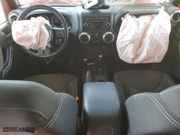 2018 Jeep Wrangler JK Unlimited Rubicon with VIN 1C4BJWFG2JL812221, listed as a Copart auction lot 74482114 with 0 mi miles and Salvage Title. Bid and sale history available at carsss.com. Image 8.