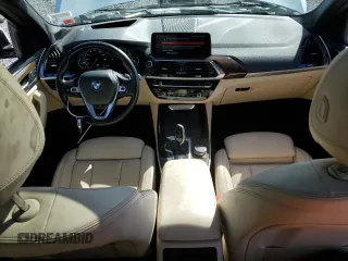 2019 BMW X3 xDrive30i with VIN 5UXTR9C5XKLD96567, listed as a Copart auction lot 50338595 with 102,057 mi miles and Salvage Title. Bid and sale history available at DreamBid. Image 8.