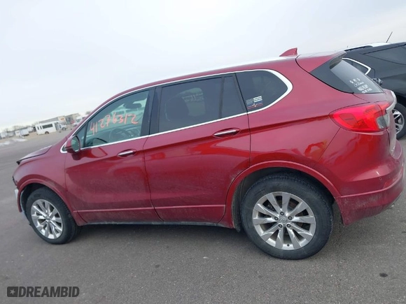 2018 Buick Envision Essence with VIN LRBFX2SA7JD009665, listed as a IAAI auction lot 41276312 with 145,588 mi miles. Bid and sale history available at carsss.com. Image 14.