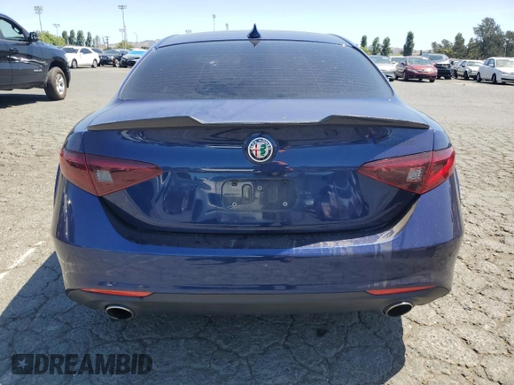 2019 Alfa Romeo Giulia с VIN ZARFAMAN3K7600293, выставлен на аукционе Copart как лот 59115595 с пробегом 66 261 миль миль и Списание • Salvage title. История ставок и продаж доступна на DreamBid. Изображение 6.
