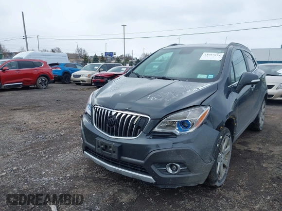 2016 Buick Encore Leather with VIN KL4CJGSB8GB545762, listed as a IAAI auction lot 41957024 with 142,216 mi miles and . Bid and sale history available at carsss.com. Image 6.