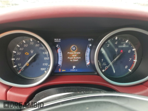 2015 Maserati Ghibli S Q4 z VIN ZAM57RTA3F1131562, wystawiony jako Copart lot #51953055 z przebiegiem 81 822 mil mil oraz Tytuł czysty. Historia ofert i sprzedaży dostępna na DreamBid. Obrazek 9.
