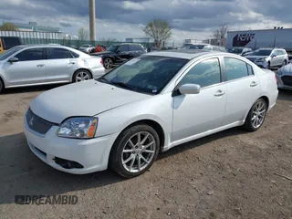 2012 Mitsubishi Galant ES with VIN 4A32B3FF0CE009902, listed as a IAAI auction lot 41932134 with 177,758 mi miles. Bid and sale history available at carsss.com. Image 2.